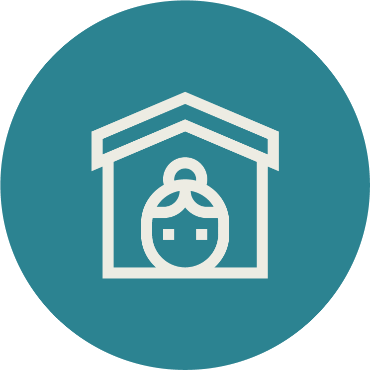 Family training and continuity icon